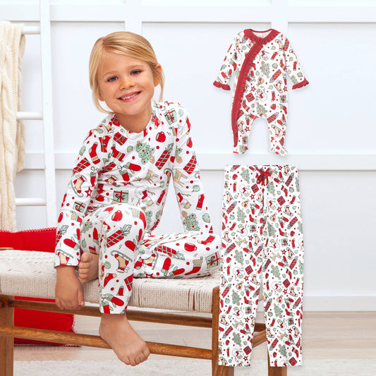 Christmas Cheer Family Matching Soft Bamboo Pajamas
