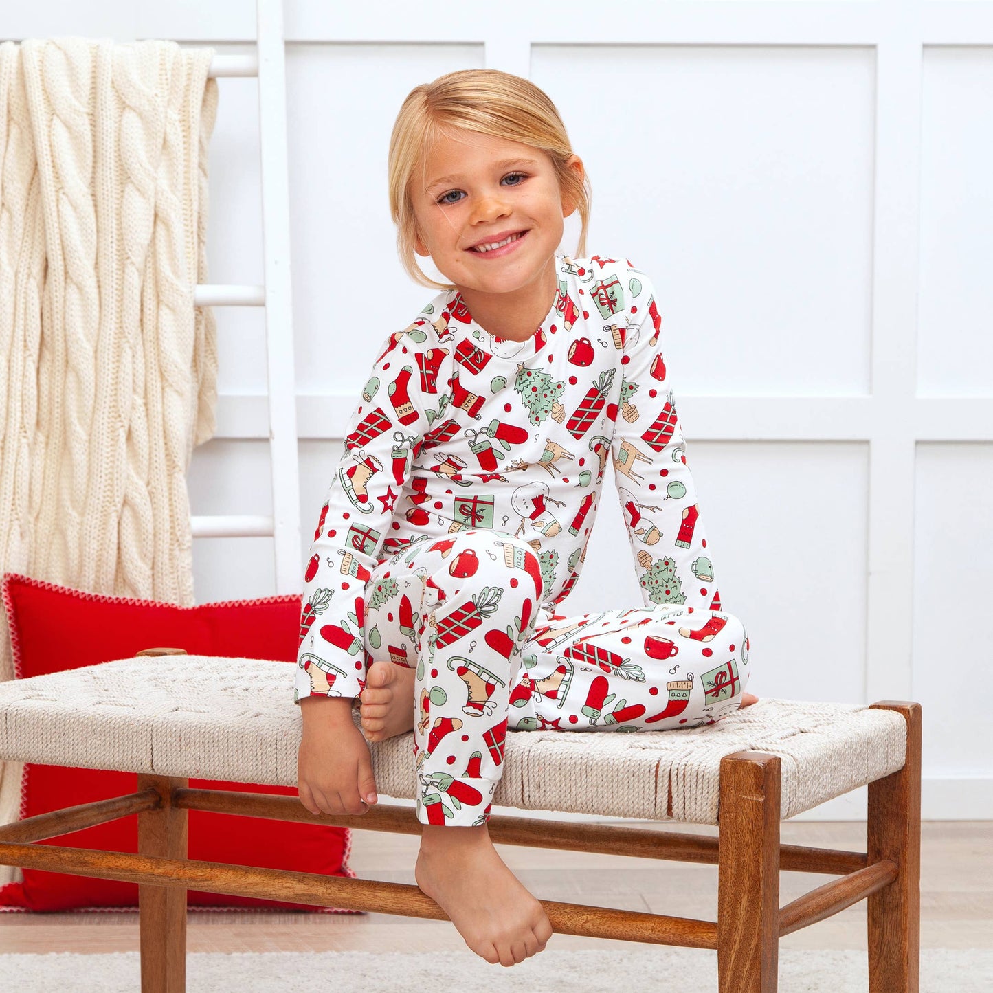 Christmas Cheer Family Matching Soft Bamboo Pajamas