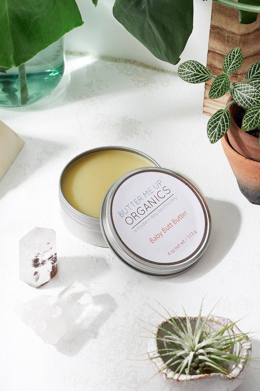 Baby Butt Butter / Organic Diaper Cream / Diaper Salve