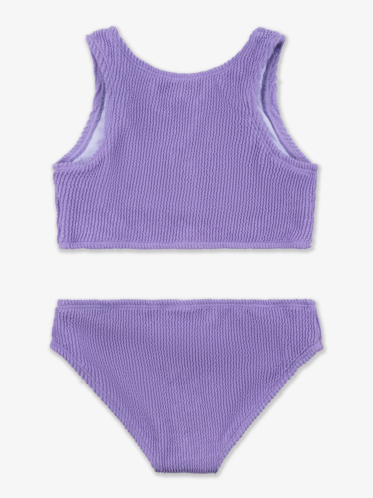 Crinkle Two Piece Tankini Swimsuit