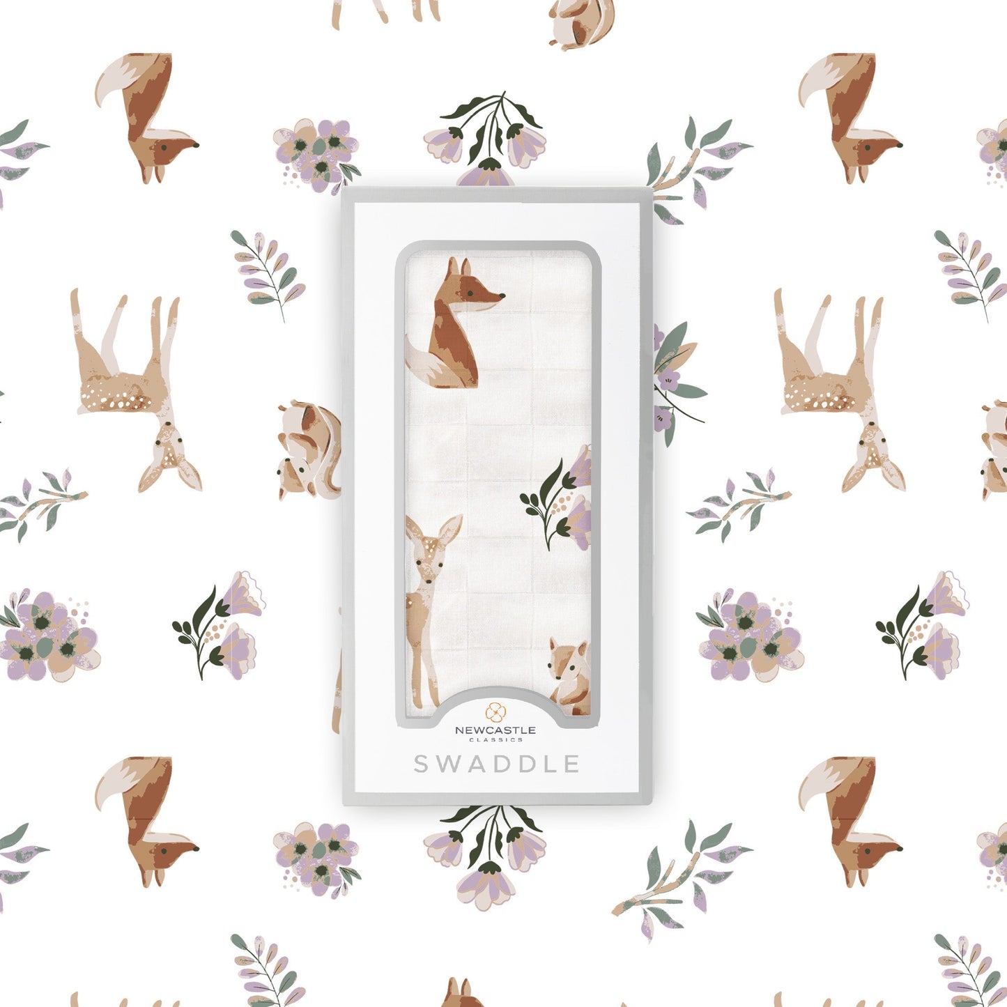 Sierra Fox and Deer Swaddle